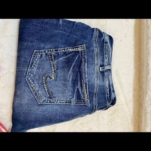 Silver boyfriend jeans 34/29L